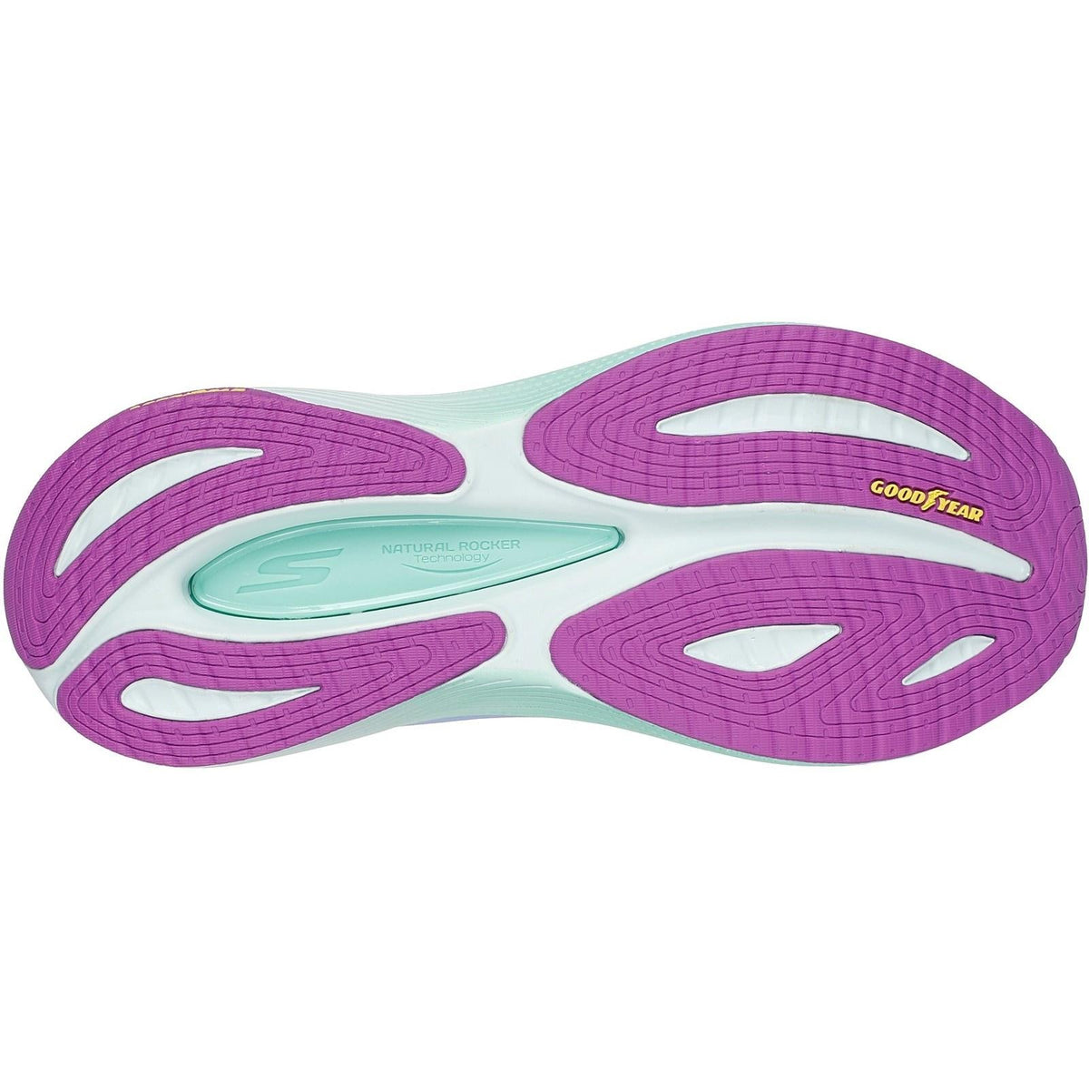 Women's Wide Fit Skechers 128901 Performance Max Cushioning Propulsion Trainers
