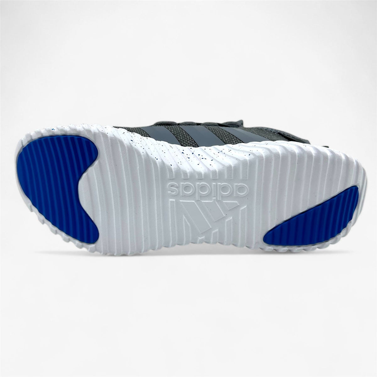 Adidas Kaptir 3.0 Grey Bright Royal Blue Mens Athletic Sneaker