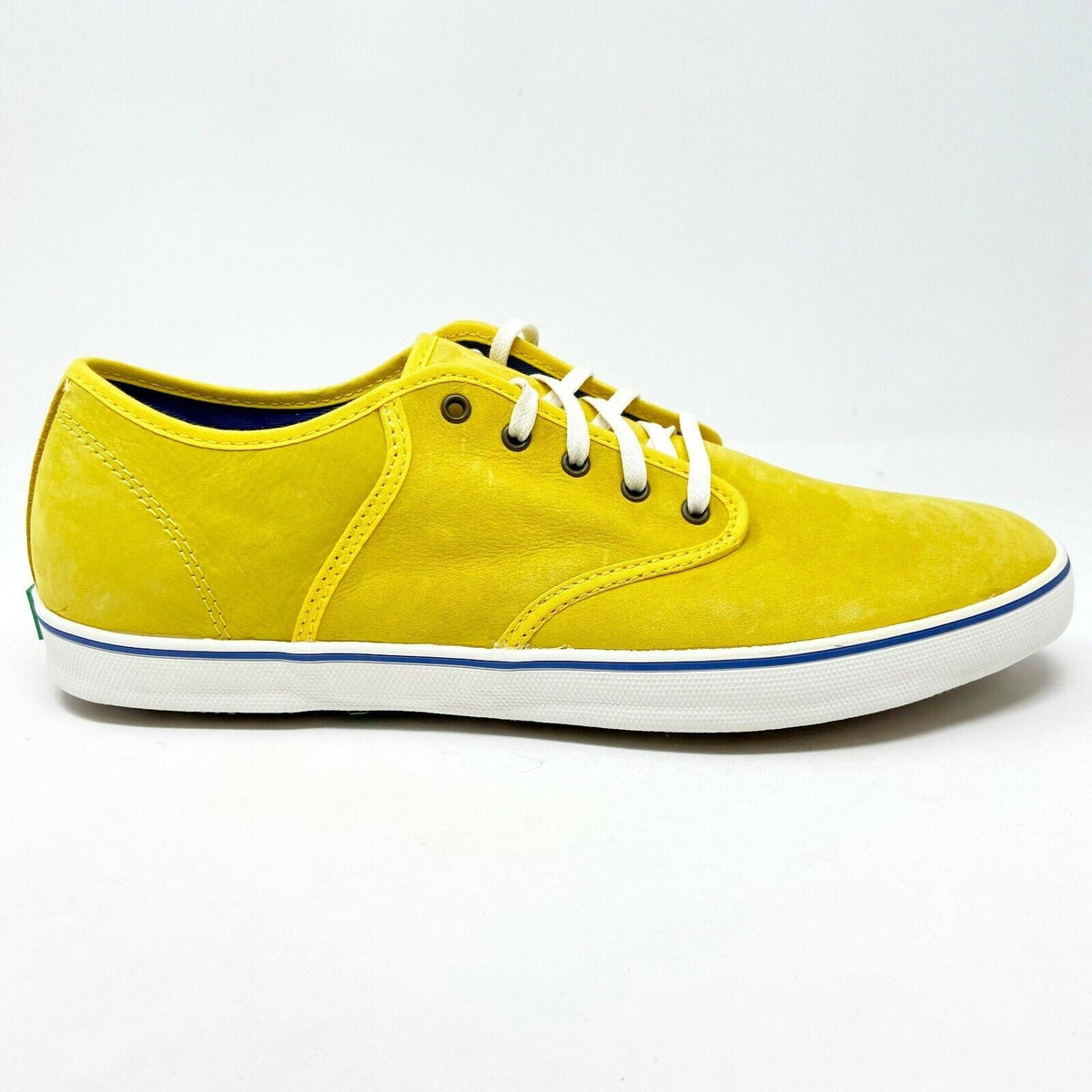 PF Flyers Exeter Lemon Yellow White Mens Retro Casual Sneakers PM12OB1B