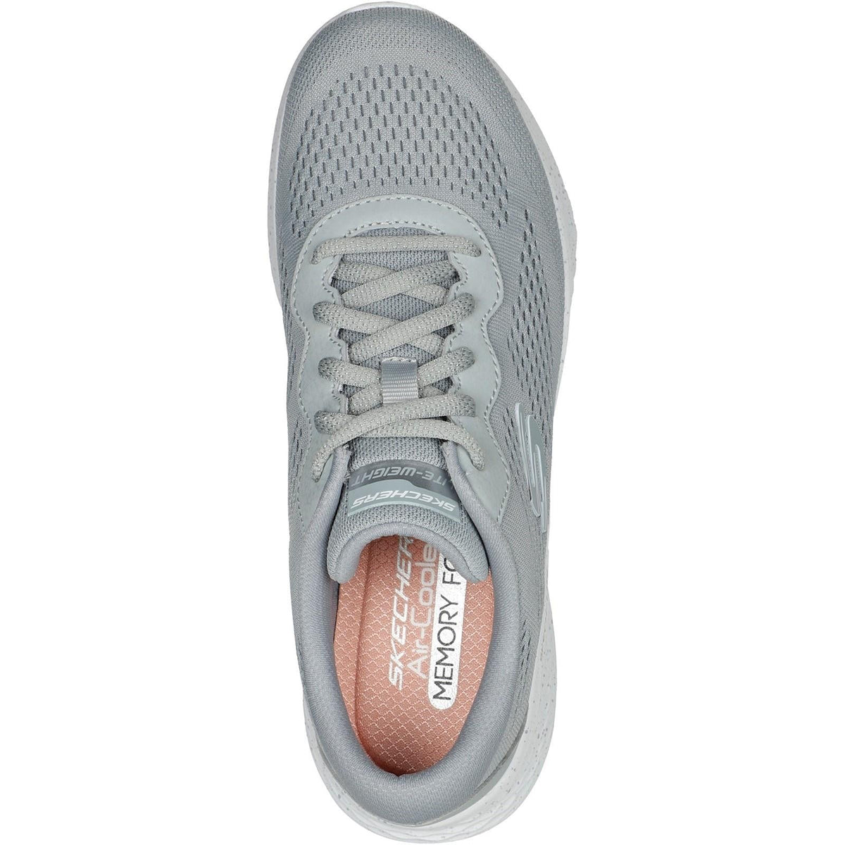 Women's Wide Fit Skechers 149991 Skech Lite Pro Perfect Time Trainers - Grey