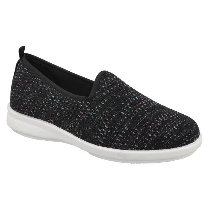 Women's Wide Fit DB Greta Canvas Shoes