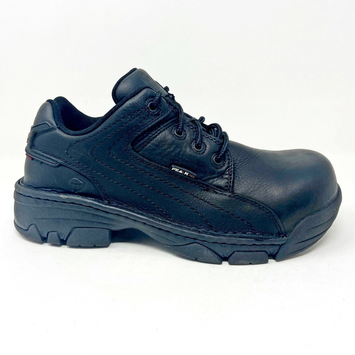 Wolverine Ayah Oxford Black Womens Wide Composite Toe Work Shoes W02675