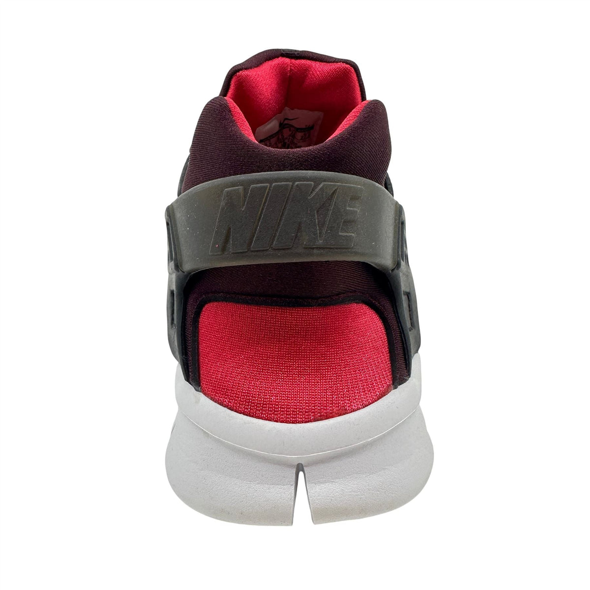 Nike Huarache Free Run Black Red Mahogany Mens Athletic Sneaker
