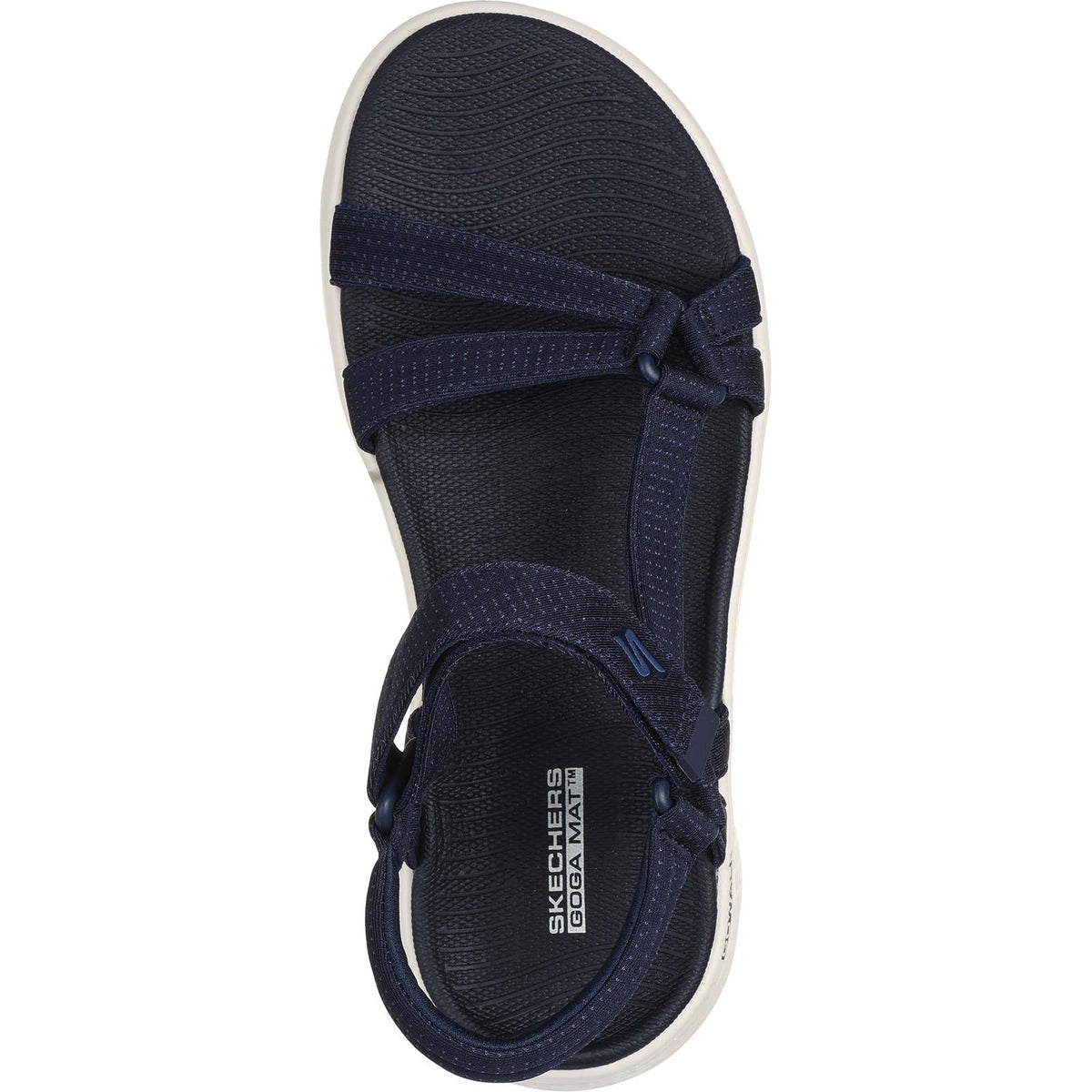 Women's Wide Fit Skechers 141451 Go Walk Flex Sublime Sandals