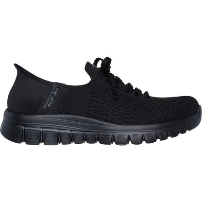 Women's Wide Fit Skechers 100736 Slip-ins Graceful First Blush Trainers