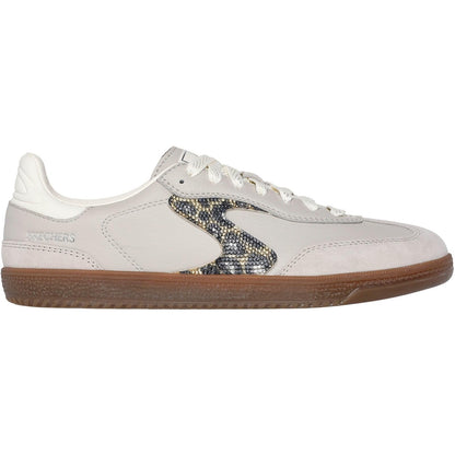 Women's Wide Fit Skechers 185239 Hotshot Shimmering Spots Trainers