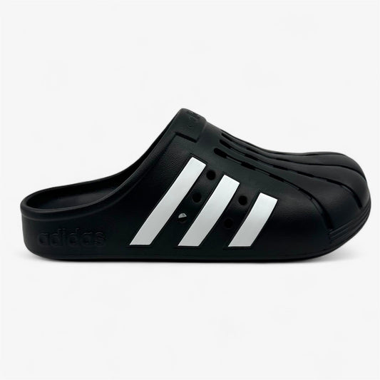 Adidas Adilette Clog Black White Mens Casual Clog