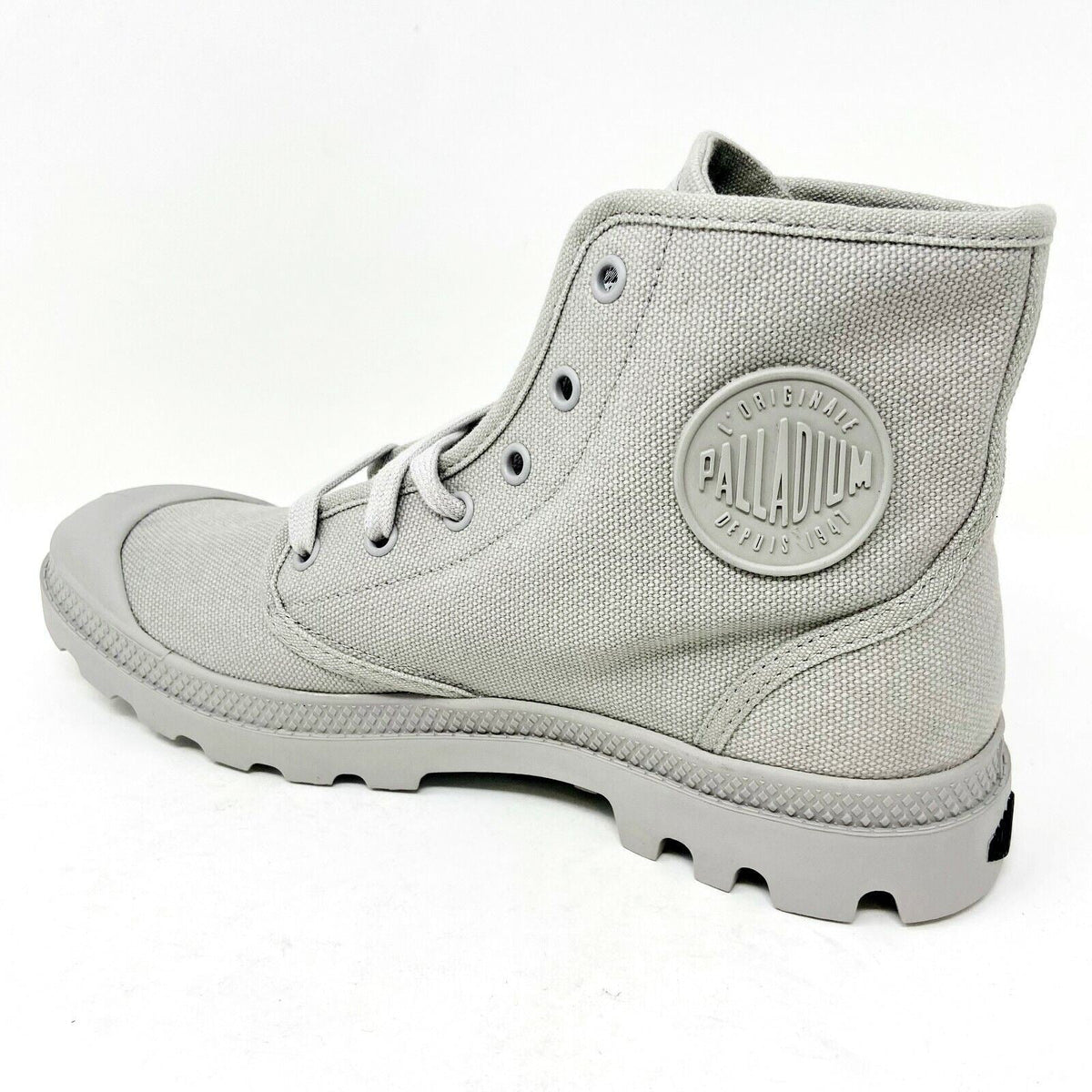 Palladium Pampa Hi Vapor Black Gray Mens Combat Boots 02352 022