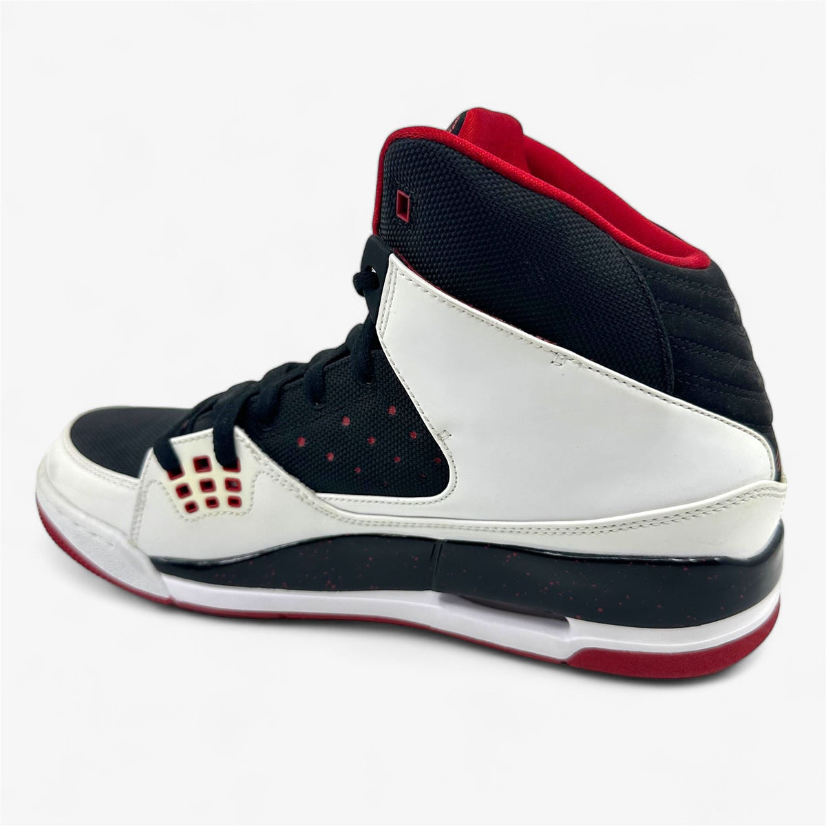 Jordan SC-1 White Gym Red Black Mens Athletic Sneaker