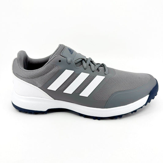 Adidas Tech Response SL Grey White Mens Spikeless Golf Shoes EG5312