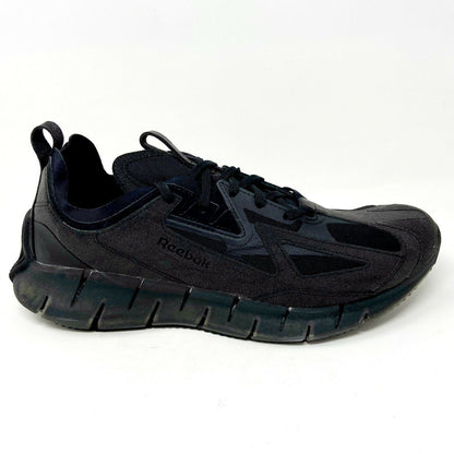 Reebok Zig Kinetica Concept Type 2 Black Mens Trainer Running Shoes FW5737