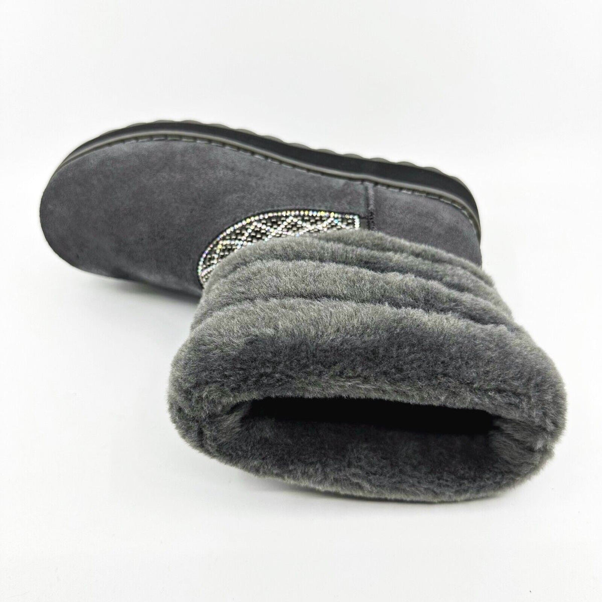 Skechers Keepsakes 2.0 Casual Day Charcoal Womens Size 5 Winter Comfort Boots
