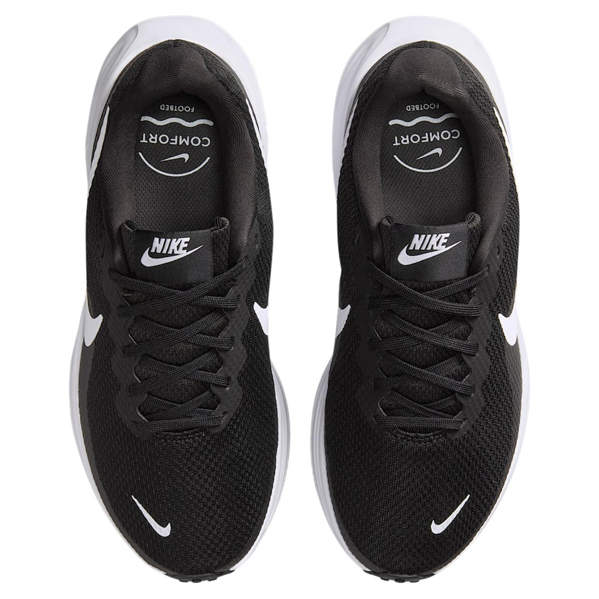 Women's Wide Fit Nike HQ1995-002 Revolution 8 Running Trainers