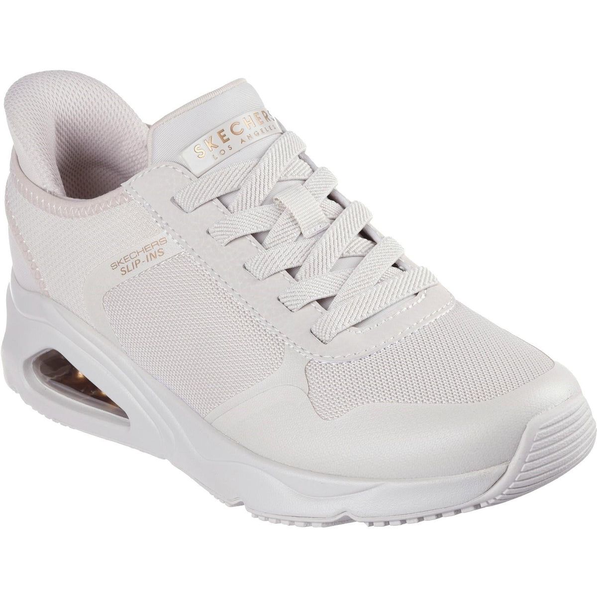 Women's Wide Fit Skechers 177116 Slip-ins Tres Air Uno Easy Steppers Trainers