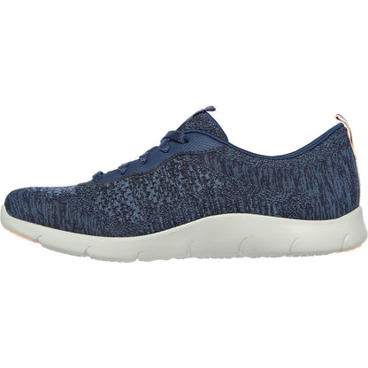 Womens Wide Fit Skechers 104272 Arch Fit Refine Shoes