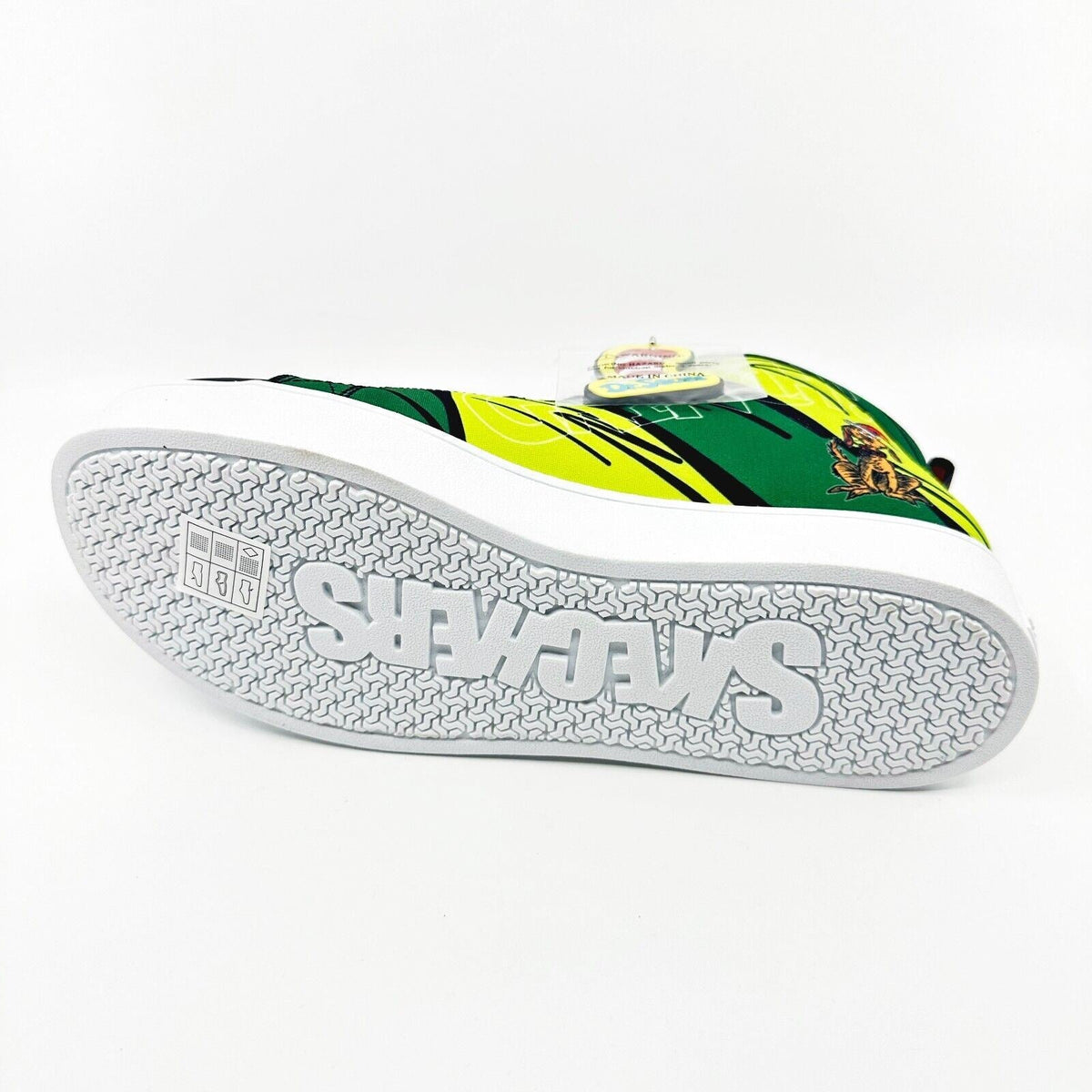 Skechers Duratronz Dr Seuss World Green Kids Size 6 Sneakers