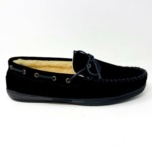 Tamarac by Slippers International Arizona Black Mens Comfort Slip On Shoe