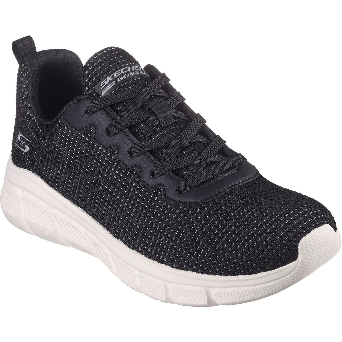 Women's Wide Fit Skechers 117346 Bobs Sport B Flex Visionary Essence Trainers