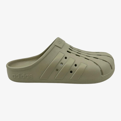 Adidas Adilette Clog Putty Grey Mens Slip On Slides
