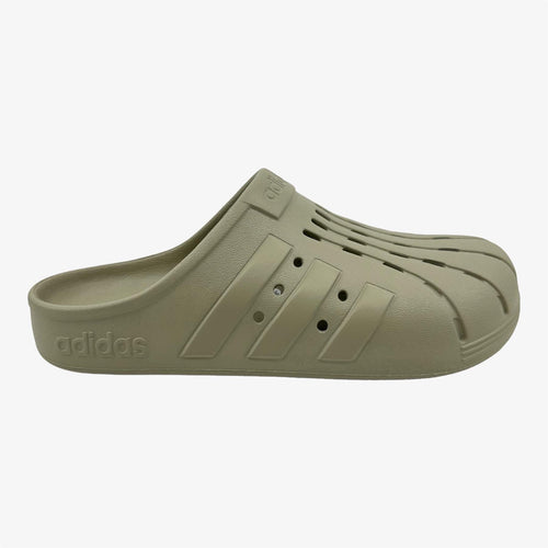 Adidas Adilette Clog Putty Grey Mens Slip On Slides