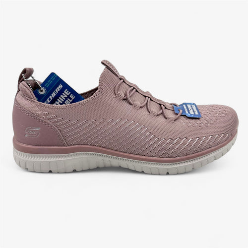 Skechers Virtue Twilight Mauve Pink Womens Athletic Sneaker