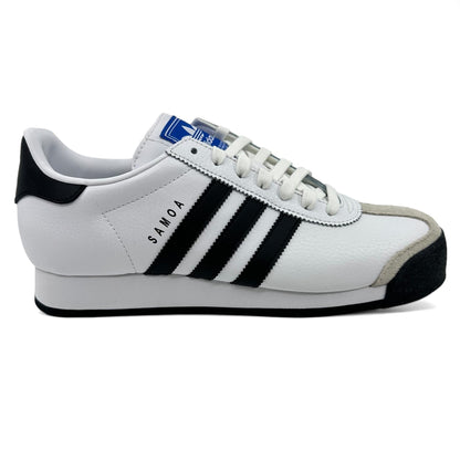 Adidas Samoa White Black Mens Athletic Sneakers