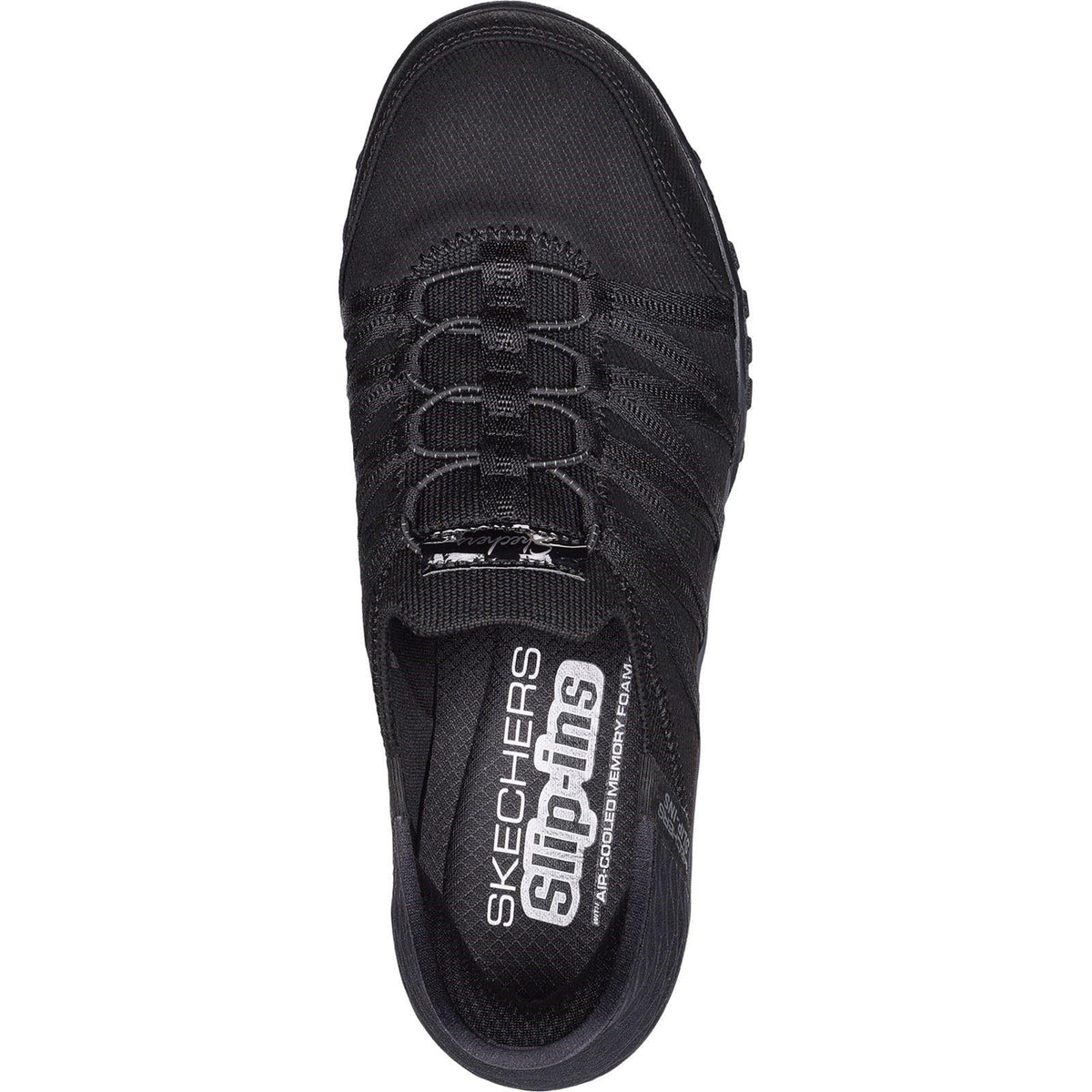 Women's Wide Fit Skechers 100593 Breathe Easy Roll Shoes