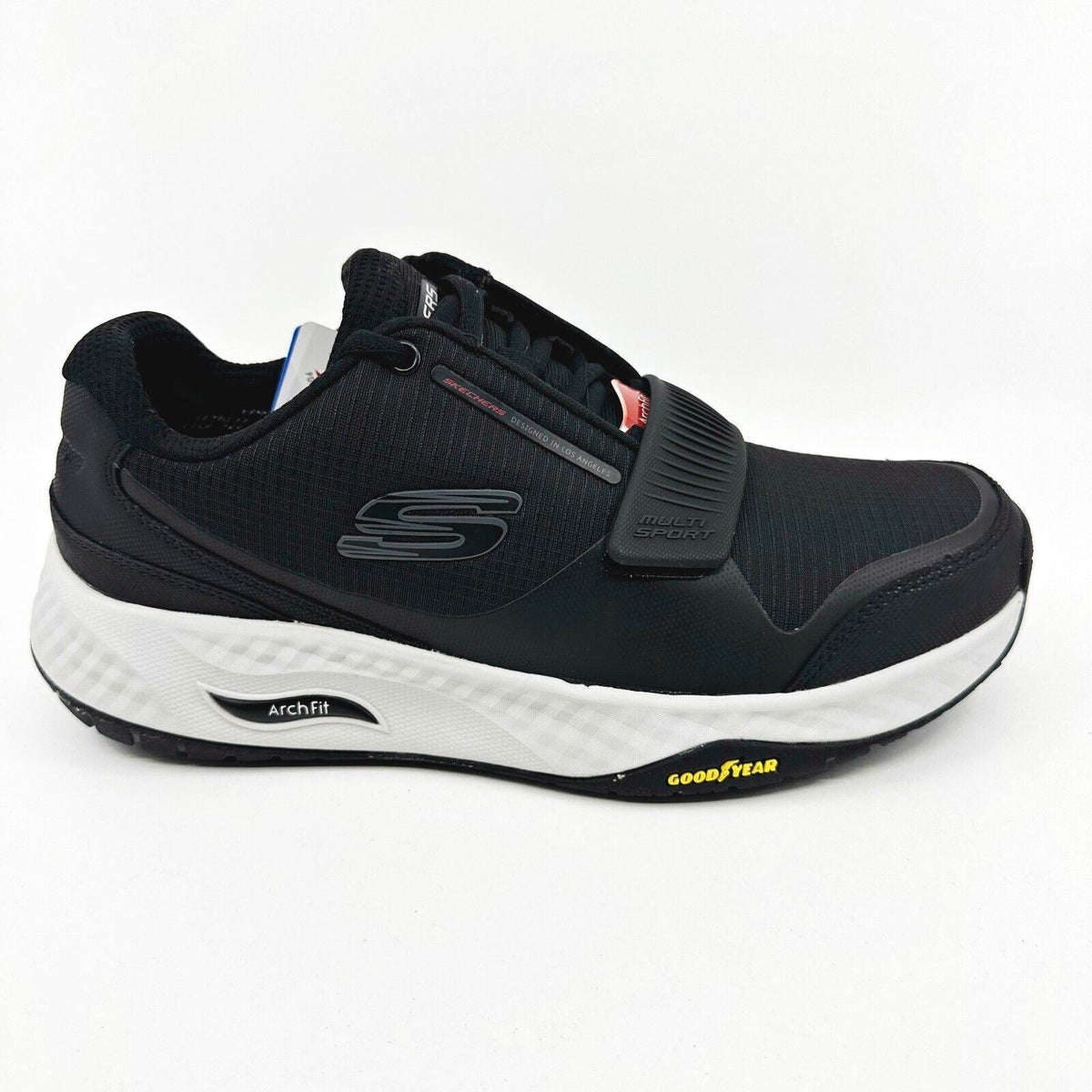Skechers Arch Fit Multicolor Sport Black Mens Size 8 Athletic Sneakers