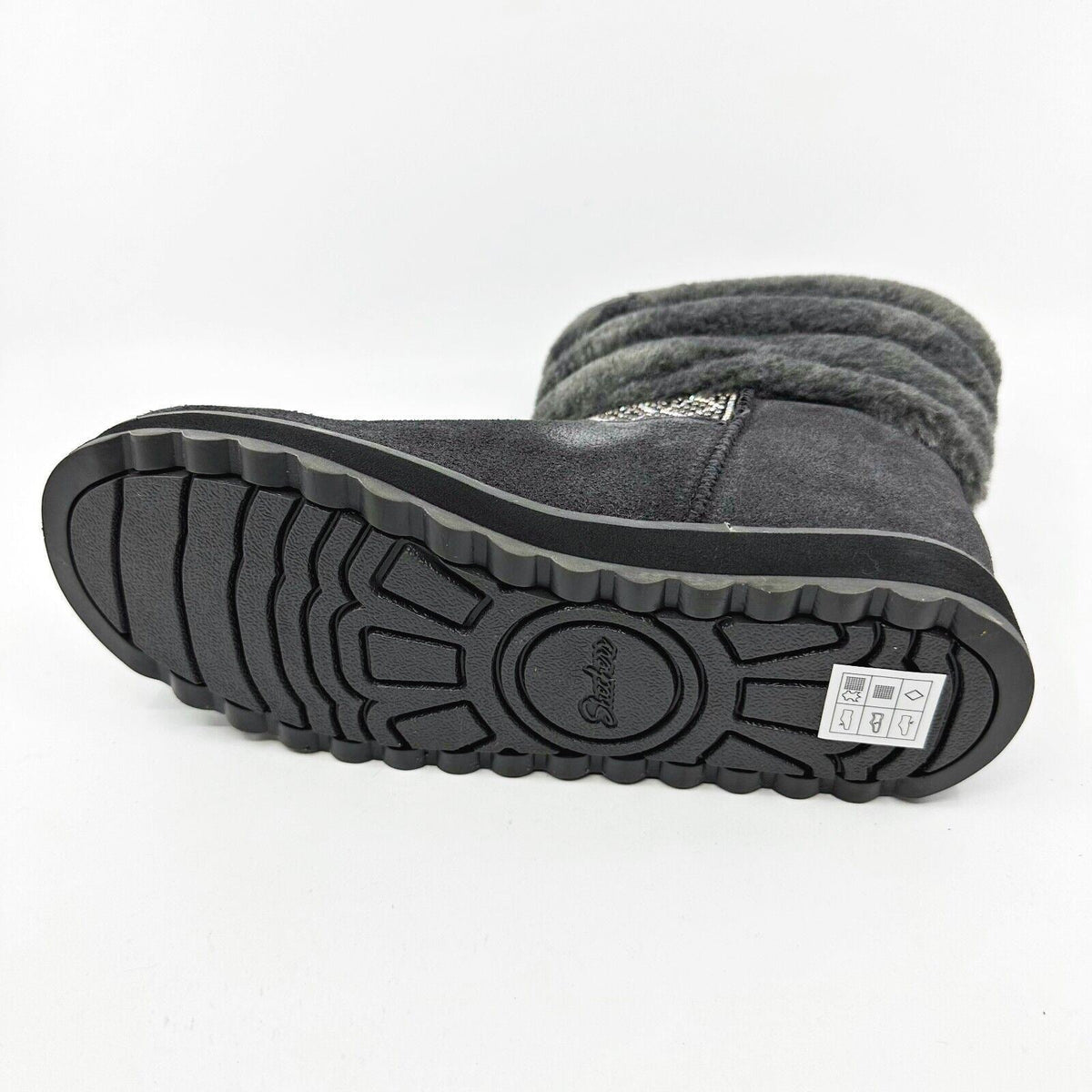 Skechers Keepsakes 2.0 Casual Day Charcoal Womens Size 5 Winter Comfort Boots