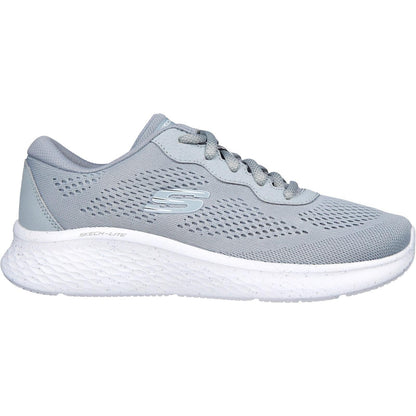 Women's Wide Fit Skechers 149991 Skech Lite Pro Perfect Time Trainers - Grey