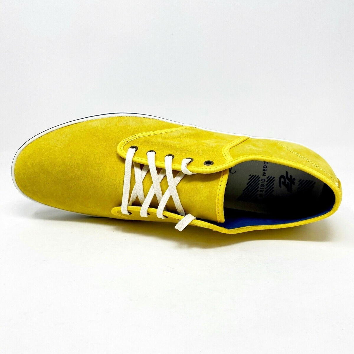 PF Flyers Exeter Lemon Yellow White Mens Retro Casual Sneakers PM12OB1B