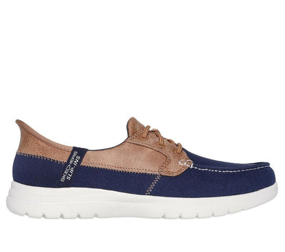 Women's Wide Fit Skechers 136536 Slip-ins On The Go Flex Palmilla Trainers