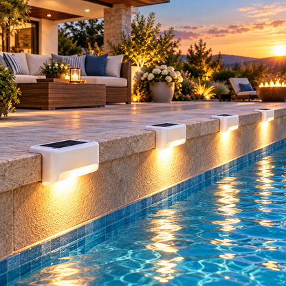 🔥 Special Sale – Solar Deck & Fence Lights | Waterproof Outdoor LED Lights for Steps, Patios & Gardens