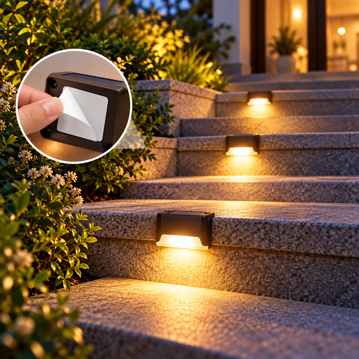 🔥 Special Sale – Solar Deck & Fence Lights | Waterproof Outdoor LED Lights for Steps, Patios & Gardens