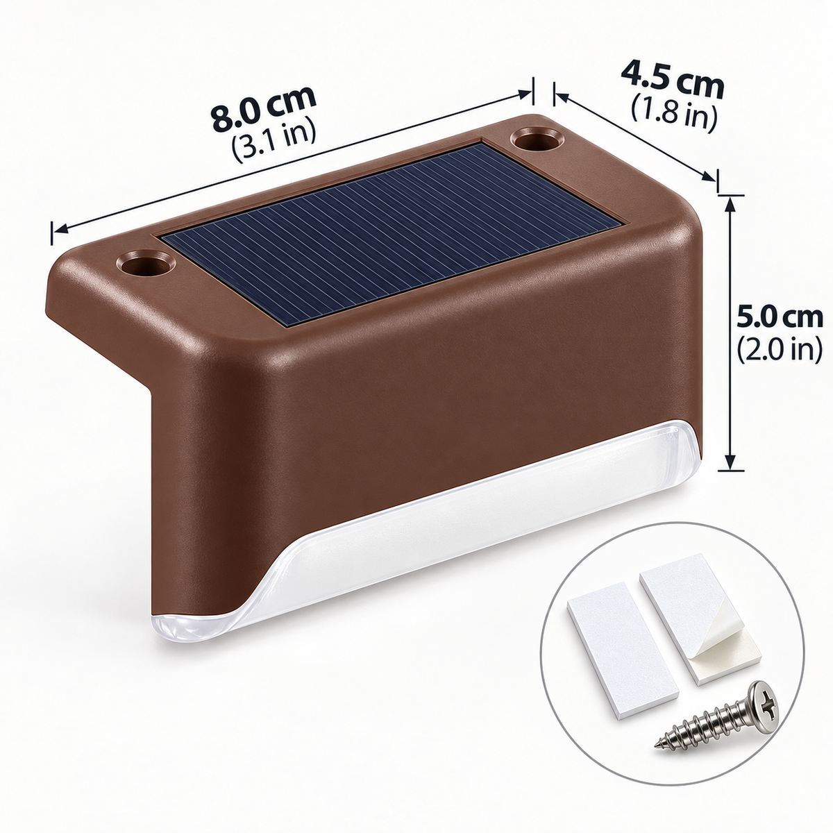 🔥 Special Sale – Solar Deck & Fence Lights | Waterproof Outdoor LED Lights for Steps, Patios & Gardens