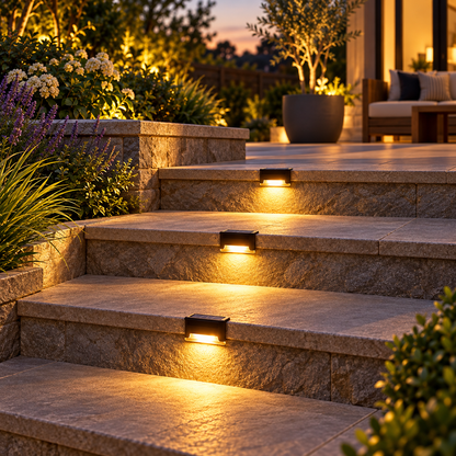 🔥 Special Sale – Solar Deck & Fence Lights | Waterproof Outdoor LED Lights for Steps, Patios & Gardens