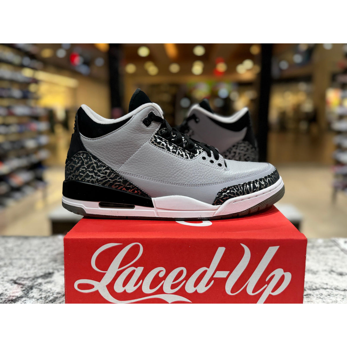 Jordan 3 Retro Wolf Grey NO BOX