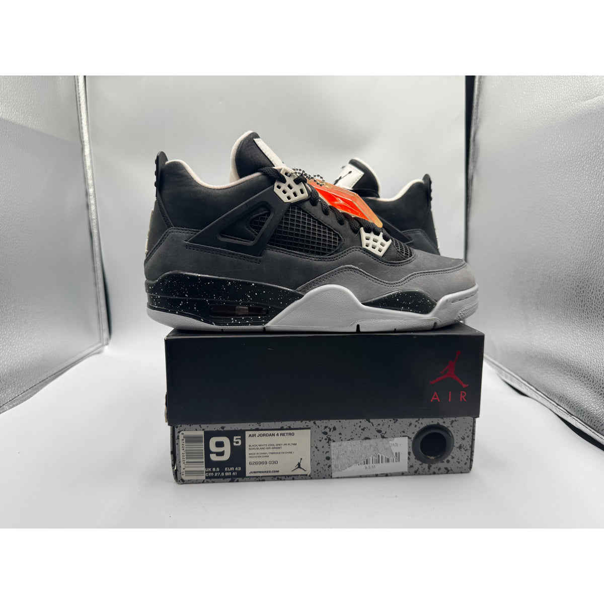 PRE OWNED Jordan 4 Retro Fear Pack (2013) Conditional