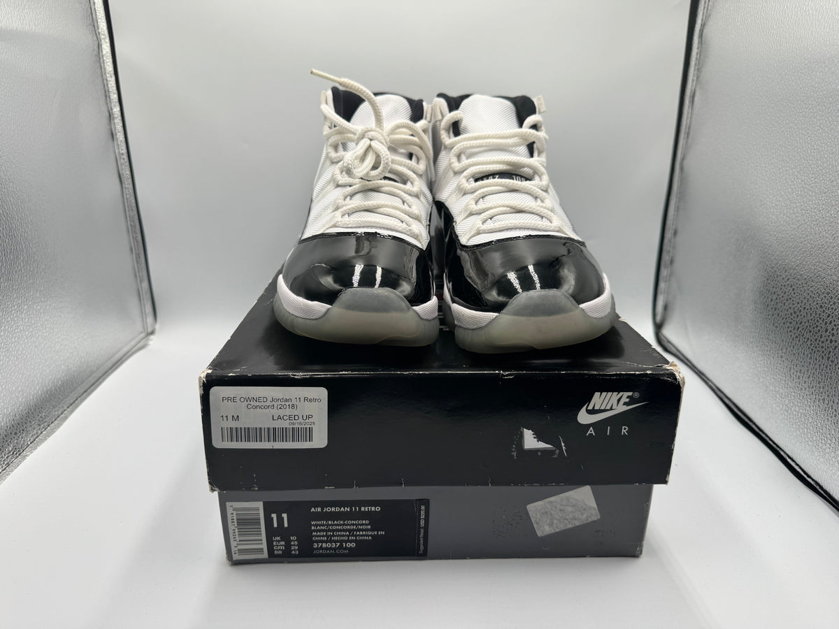 PRE OWNED Jordan 11 Retro Concord (2018)