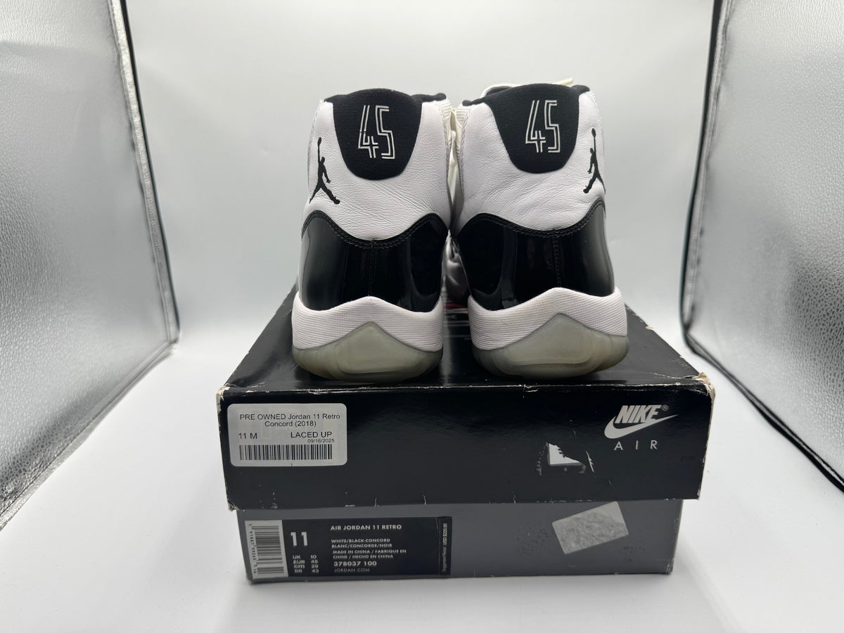 PRE OWNED Jordan 11 Retro Concord (2018)