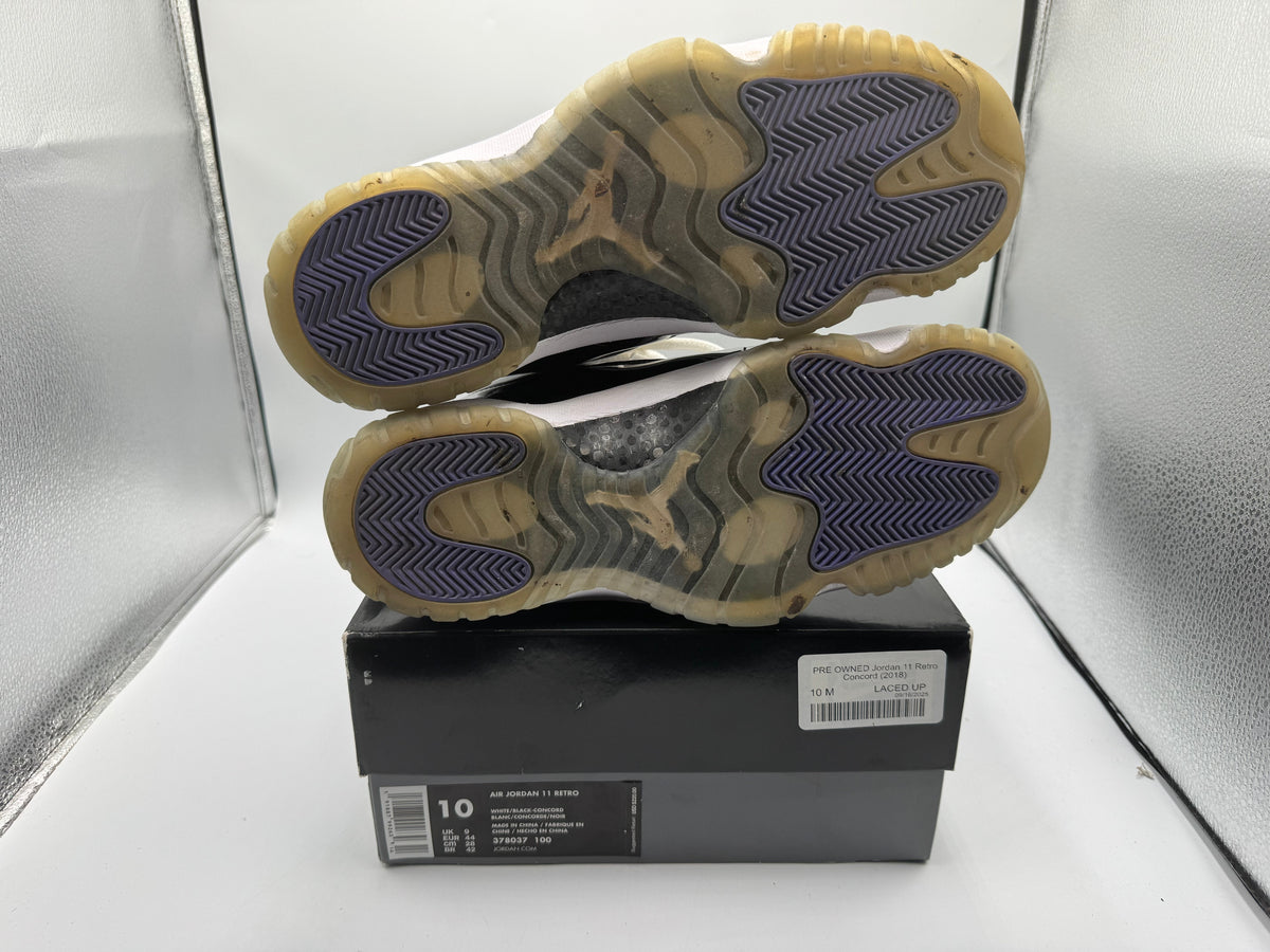 PRE OWNED Jordan 11 Retro Concord (2018)