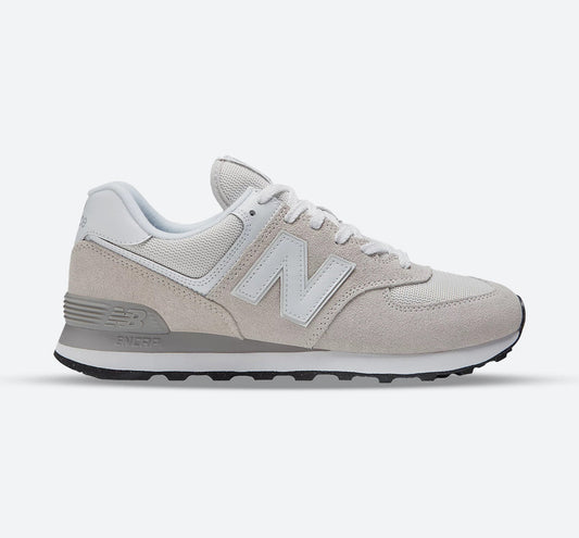 Women's Wide Fit New Balance ML574EVW Walking/Running Trainers - Exclusive - Nimbus Cloud/White ENCAP