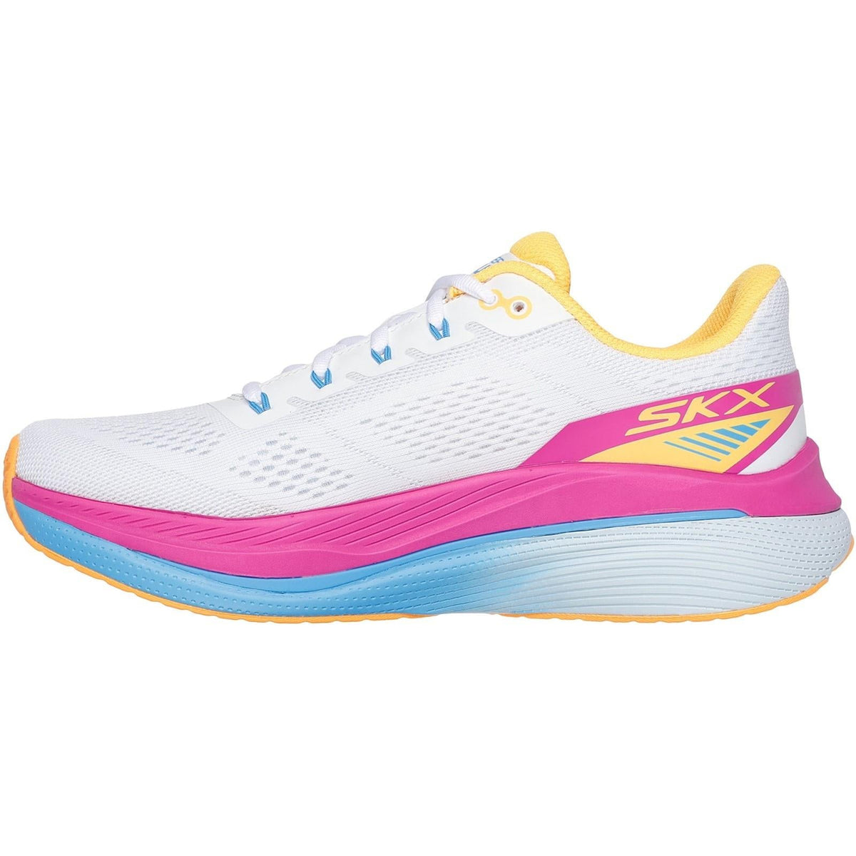 Women's Wide Fit Skechers 128901 Performance Max Cushioning Propulsion Trainers