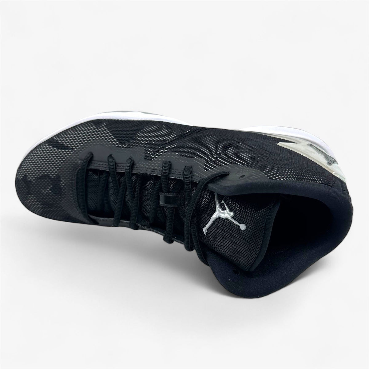 Jordan Super.Fly 4 Black Wolf Grey Infrared 23 Mens Athletic Sneaker