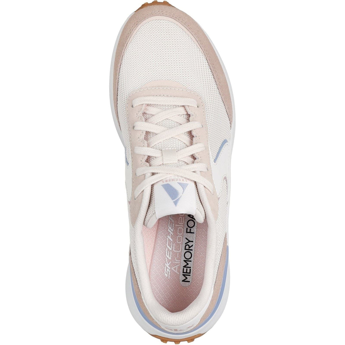 Women's Wide Fit Skechers 150600 Blvd Retro Revival Trainers