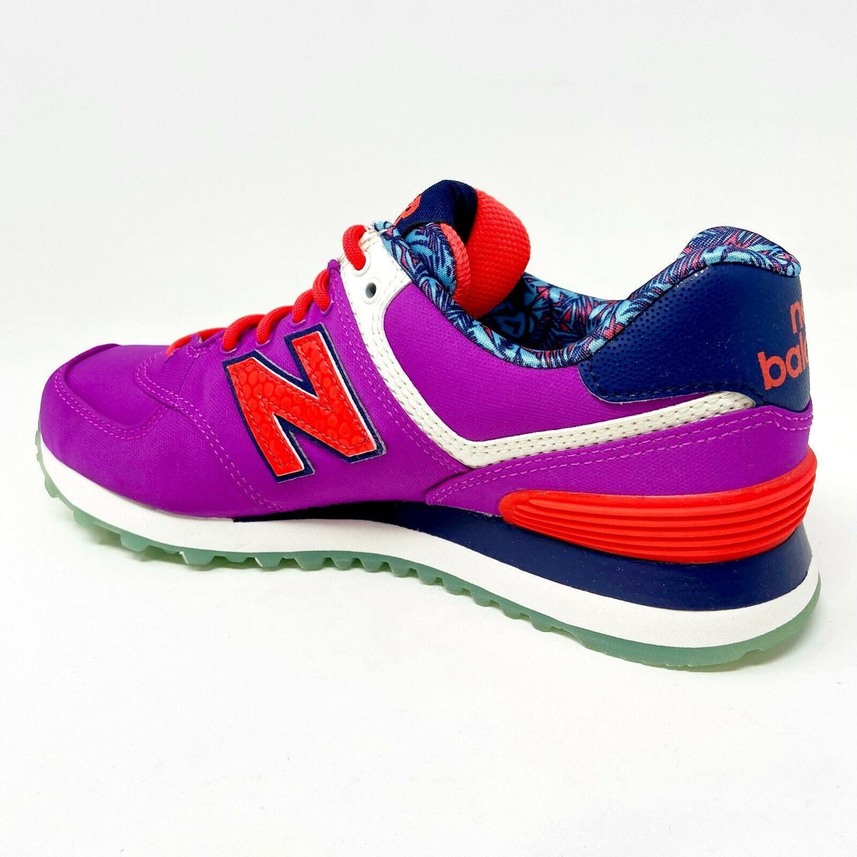 New Balance 574 Classic Luau Voltage Violet Womens Casual Sneakers WL574ILB