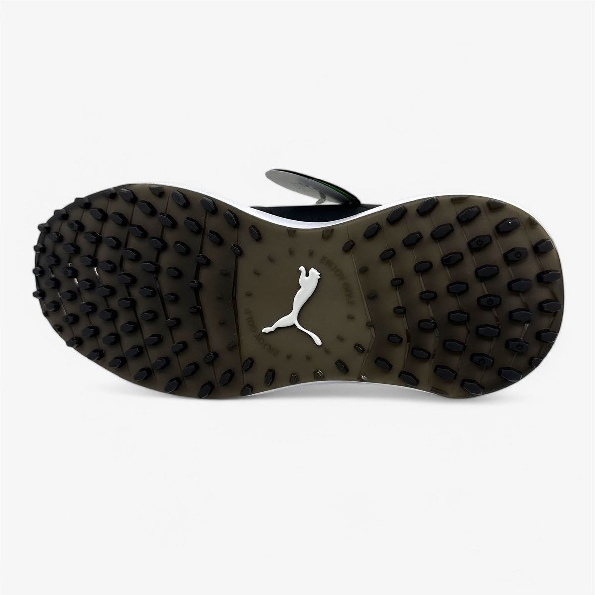 PUMA Ignite Elevate Disc Black Silver Mens Waterproof Golf Shoes