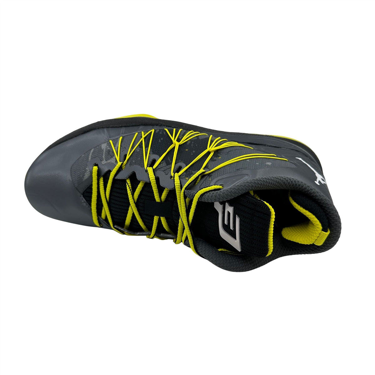 Jordan CP3.VII AE Dark Grey White Black Yellow Mens Athletic Sneaker