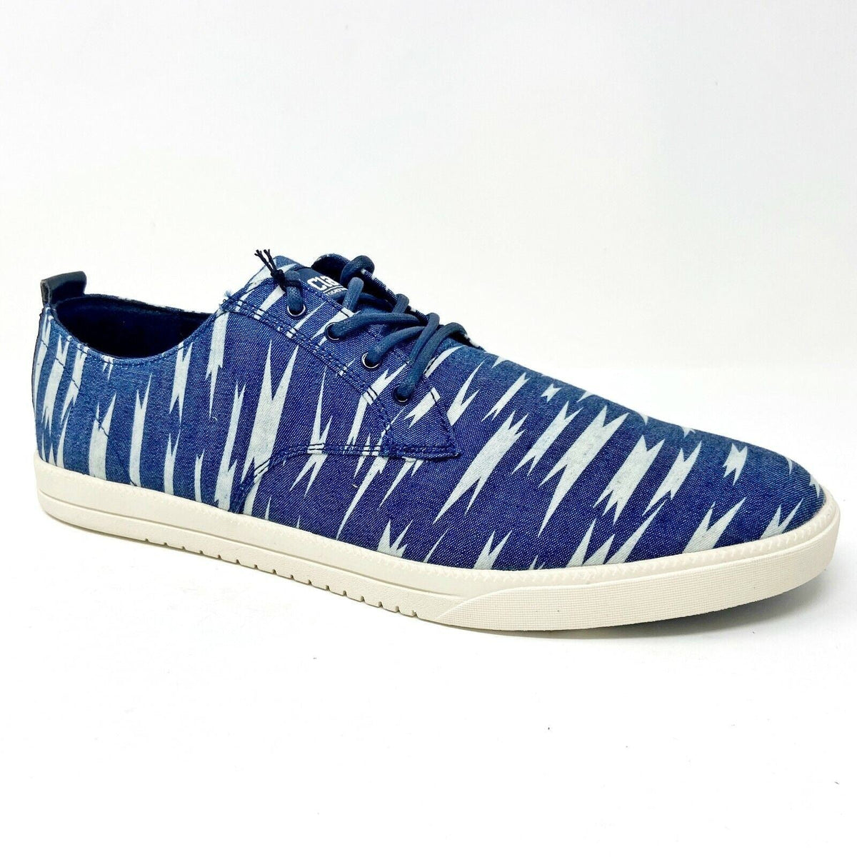 Clae Ellington Textile Deep Navy Bolt Canvas Mens Premium Casual Sneakers