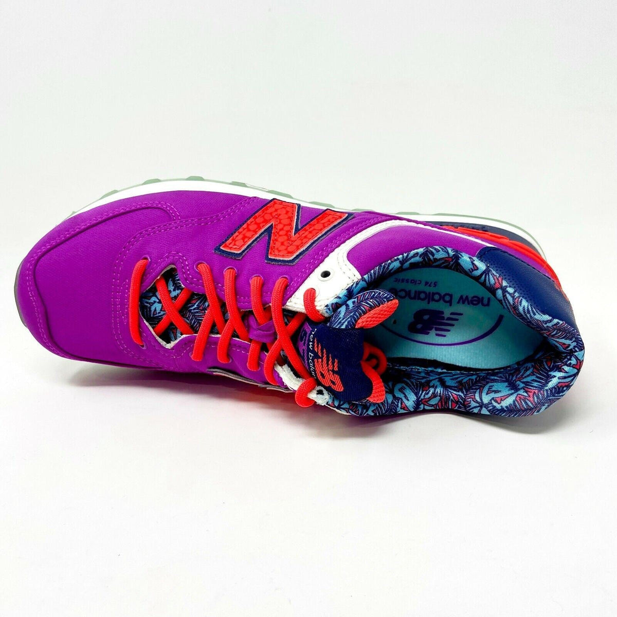 New Balance 574 Classic Luau Voltage Violet Womens Casual Sneakers WL574ILB